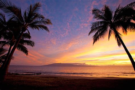 Sunset at Lahaina Photograph by David Olsen - Fine Art America