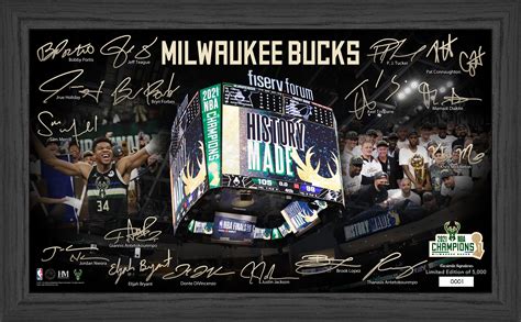 NBA Milwaukee Bucks 2021 NBA Finals Champions Celebration Signature Court | GameStop