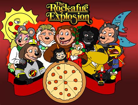 The Rock-afire Explosion by IsabellaPrice on DeviantArt