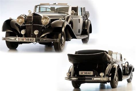 Not enough. Hitler's Mercedes-Benz 770K not sold at the auction for $7 ...