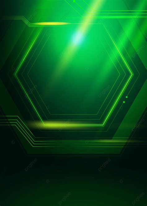 Green Technology Style Green Light Effect Background Wallpaper Image For Free Download - Pngtree