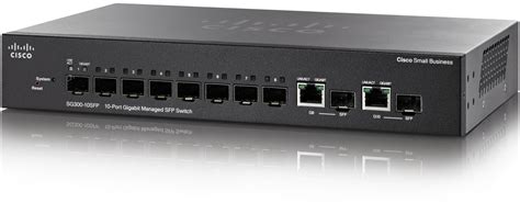 Cisco, SG300-10SFP, Ethernet Switch 1GBit SFP - eventag Online-Shop