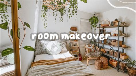 Bohemian Aesthetic Mini Room Transformation 2024 - Home Decor