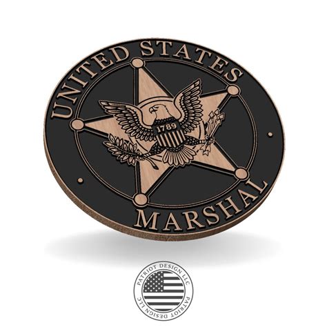 United States Marshal Badge - Patriot Nation Design