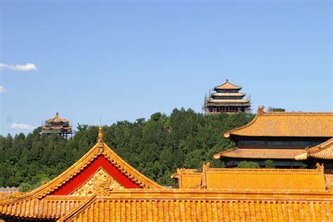 Forbidden City roofs free image download