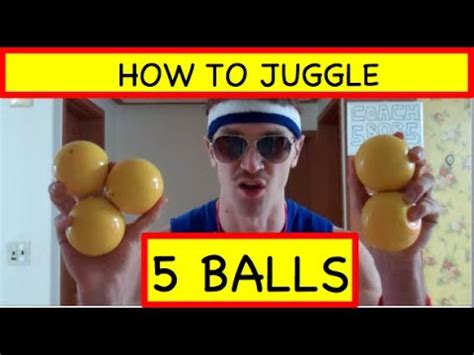 Learn How to Juggle 5 Balls (tutorial) - YouTube