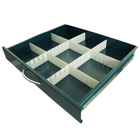 Basic MDS24 Adjustable Plastic Divider Set, 3 Inch Drawers, MD24-DIV3-B - Harloff