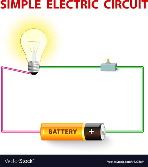 Simple Circuit Clip Art