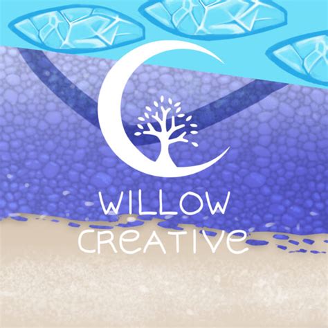 Neeko Winter Wonderland tail fabric pattern – Willow Creative