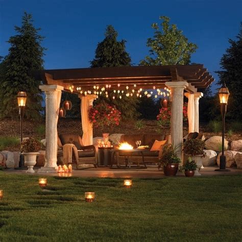 Gazebos And Fire Pit Ideas