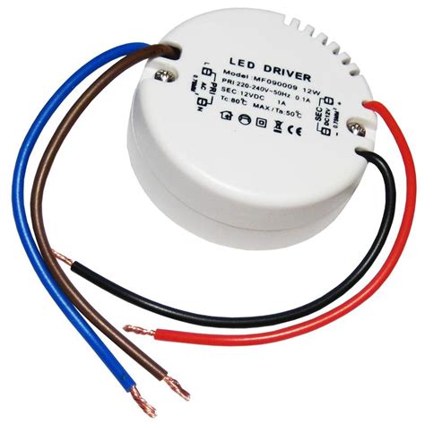 LED Transformator 12 Volt , Treiber Driver Trafo Vorschaltgerät 12V DC ...