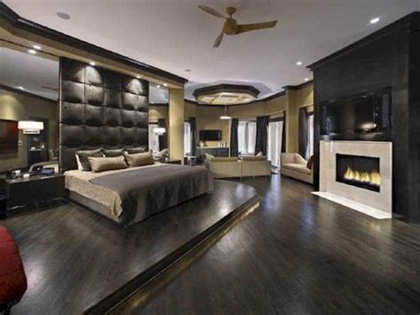 Modern mansion bedroom - 75 photo