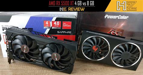 AMD RX 5500 XT 4 GB vs 8 GB, review: ¿más VRAM es mejor?