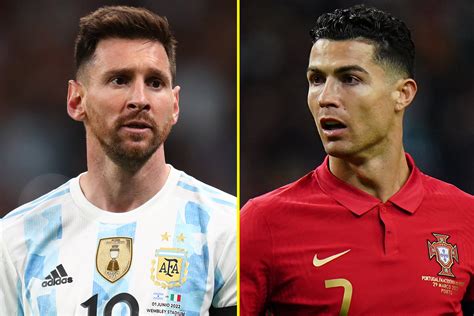 Cristiano Ronaldo and Lionel Messi's international records are eerily similar - and 2022 World ...