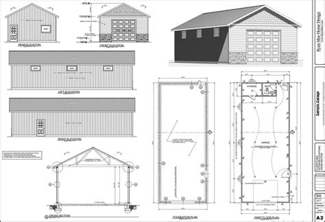 Garage Plans - Custom Garage Plans