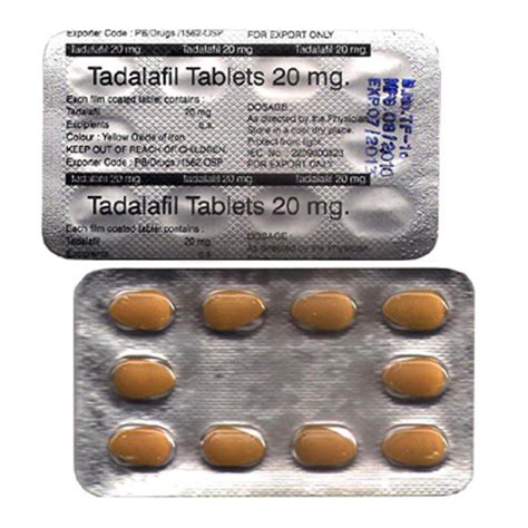 Buy Generic Tadalafil 20mg / 5mg Tablets Online Best Price