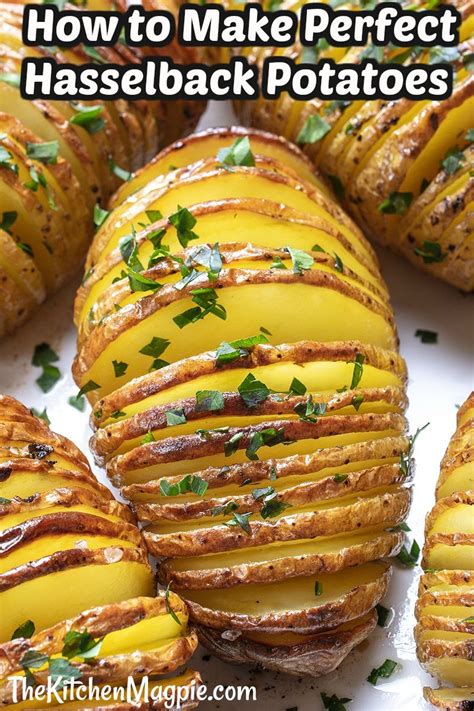 The Perfect Salty, Crispy Roasted Hasselback Potatoes.These salty ...