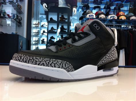 ATMOS: Air Jordan 3 "Black Cement"