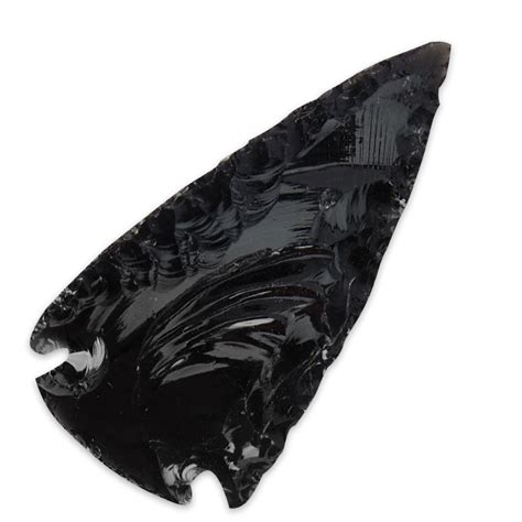 Black Obsidian Arrowhead | BUDK.com - Knives & Swords At The Lowest Prices!