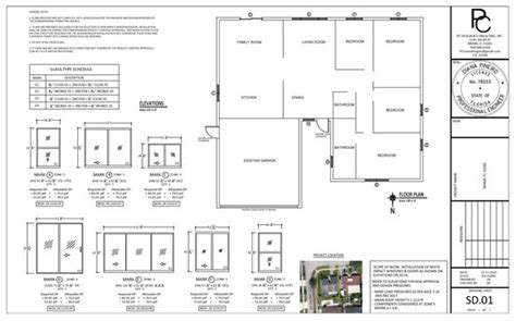 Window Shop Drawings by PC Design & Consulting, Inc in Westchester, FL ...