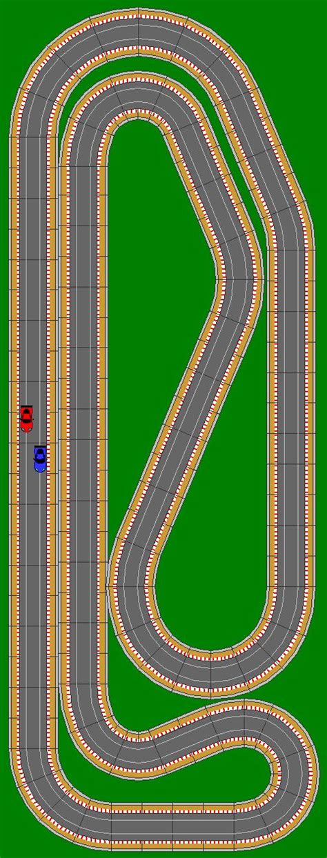 Pin on Modular Slot Car Track Plans