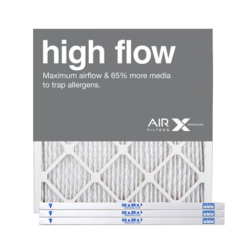 20x25x1 Air Filter MERV 11 4-Pack | DiscountFilters.com