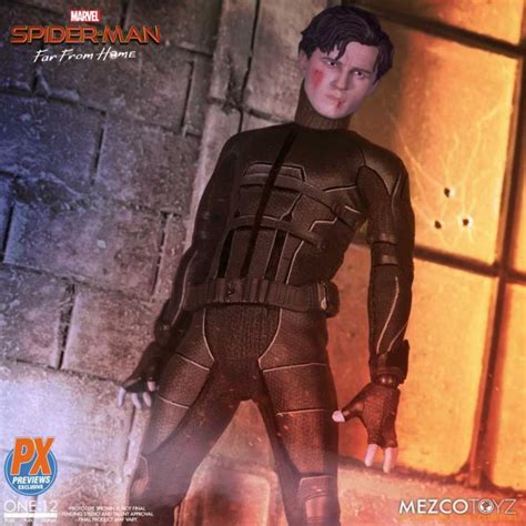 Exclusive Mezco ONE:12 Collective Stealth Suit Spider-Man PX Up for Order! - Marvel Toy News