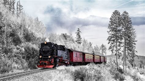 Winter Train 1920x1080 Wallpapers - Wallpaper Cave