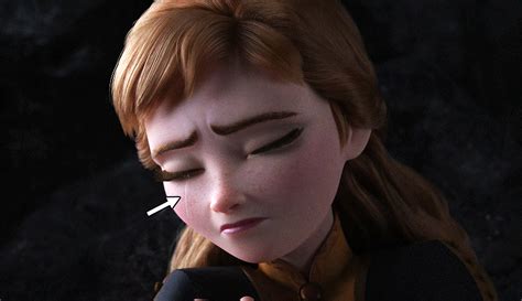 Anna and Elsa's teardrops