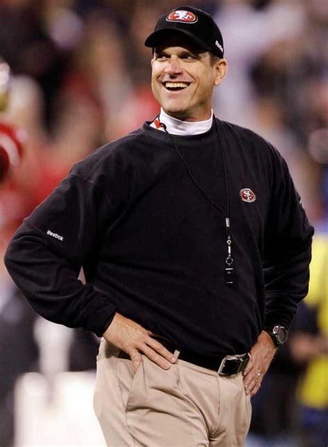 Jim Harbaugh — Super Awesome Head Coach! Nfl Coaches, Harbaugh, Sf ...