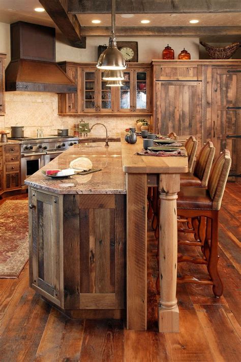 50 Popular Rustic Kitchen Cabinet Should You Love - SWEETYHOMEE