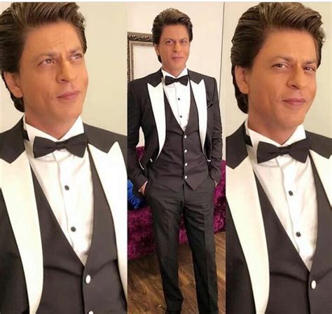 Shah Rukh Khan looks handsome as he graces the Lux Golden Rose Awards 2017 red carpet - Photos ...