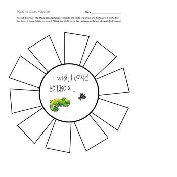 The Mixed Up Chameleon Activities and Printables for Harcourt Series | Mixed up chameleon ...