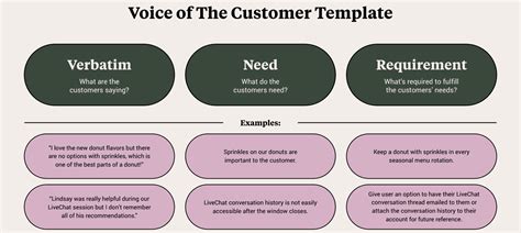 Voice of the Customer Template [Downloadable] - Idiomatic