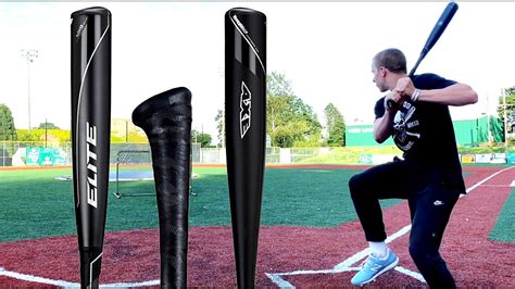 HITTING WITH THE AXE BAT - Elite Hybrid & Elite One - BBCOR Baseball Bat Reviews - YouTube