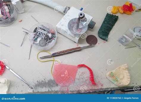 Dental Laboratory Equipment and Processing Stock Image - Image of dental, medicine: 113820763