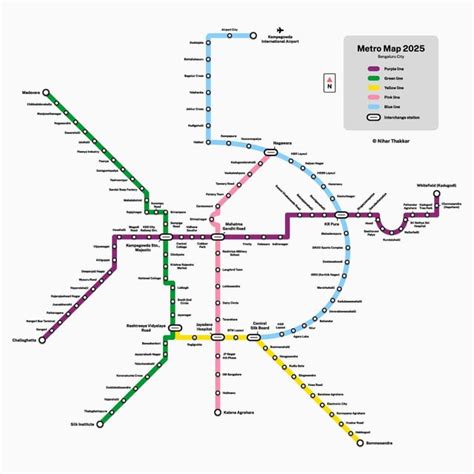 Bangalore Namma Metro Map - Arlena Nataline