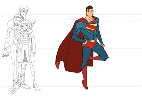 Artist Kris Anka Unveils “My Adventures With Superman” Concept Sketches - Superman Homepage