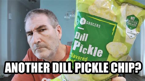 MORE DILL! SE Grocers Dill Pickle Potato Chips Review 😮 - YouTube