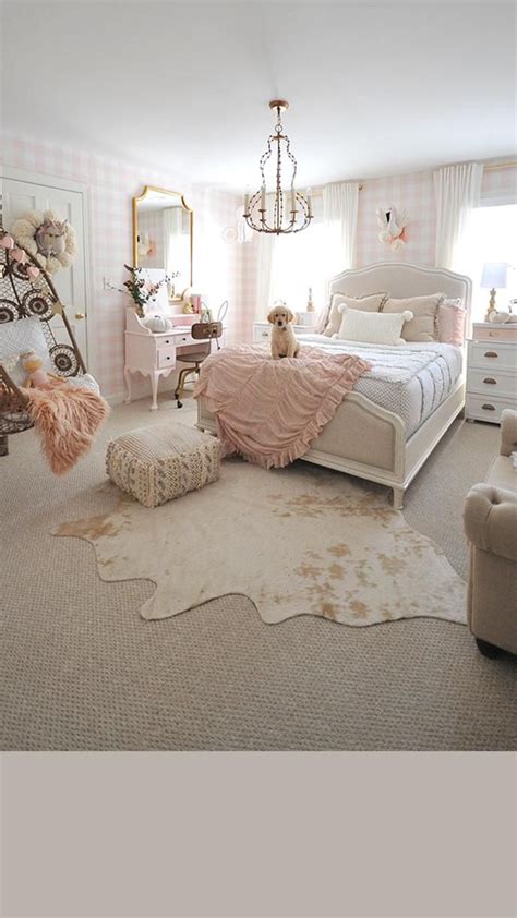 Pink and white girls room – Artofit