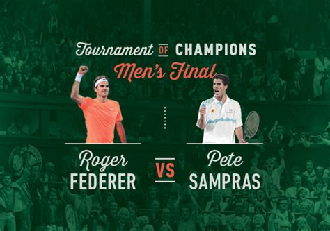 Men's Final: (1) Roger Federer vs. (3) Pete Sampras | Tennis.com