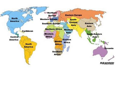 Regions Of The World by Valeria Badillo