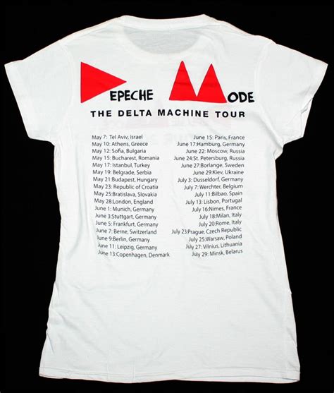 DEPECHE MODE MUSIC FOR THE MASSES NEW BLACK T-SHIRT - Best Rock T-shirts