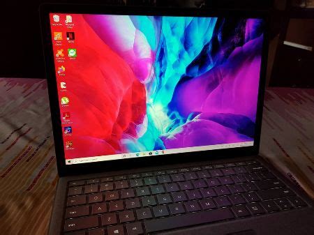 Rush Microsoft Surface Laptop 2 Platinum Pro Touchscreen 256/8gb/i5 ...