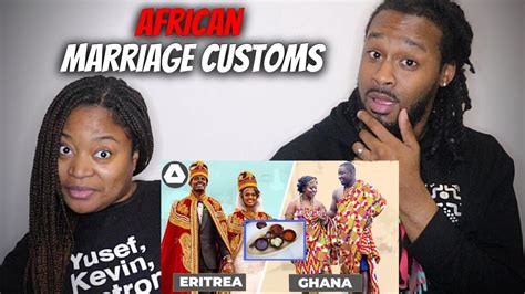 American Couple Reacts "8 African Traditional Marriage Customs You Need ...