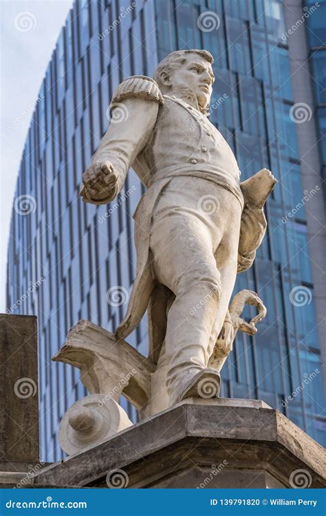 Vicente Guerrero Statue Independence Monument Mexico City Mexico ...