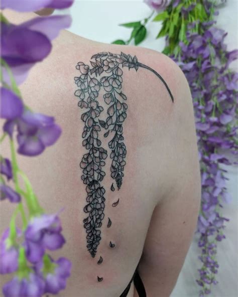 30 Pretty Wisteria Tattoos You Must Try | Tattoos, Tattoos and piercings, Tattoo designs