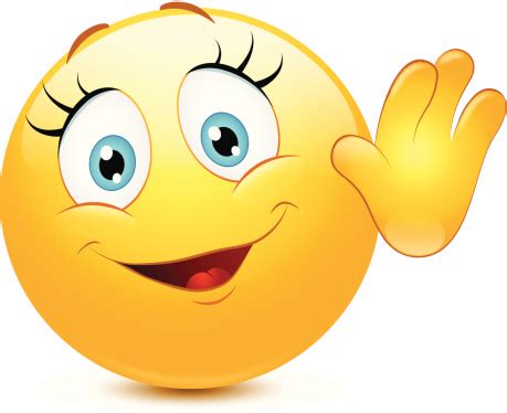 Smiley Face Waving Goodbye - ClipArt Best