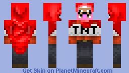 Pink sheep as explodingtnt Minecraft Skin