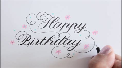 Happy Birthday Wishes Writing Style How To Write Happy Birthday In | Images and Photos finder